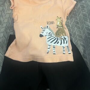 Wonder Nation Peach Sleepwear Set